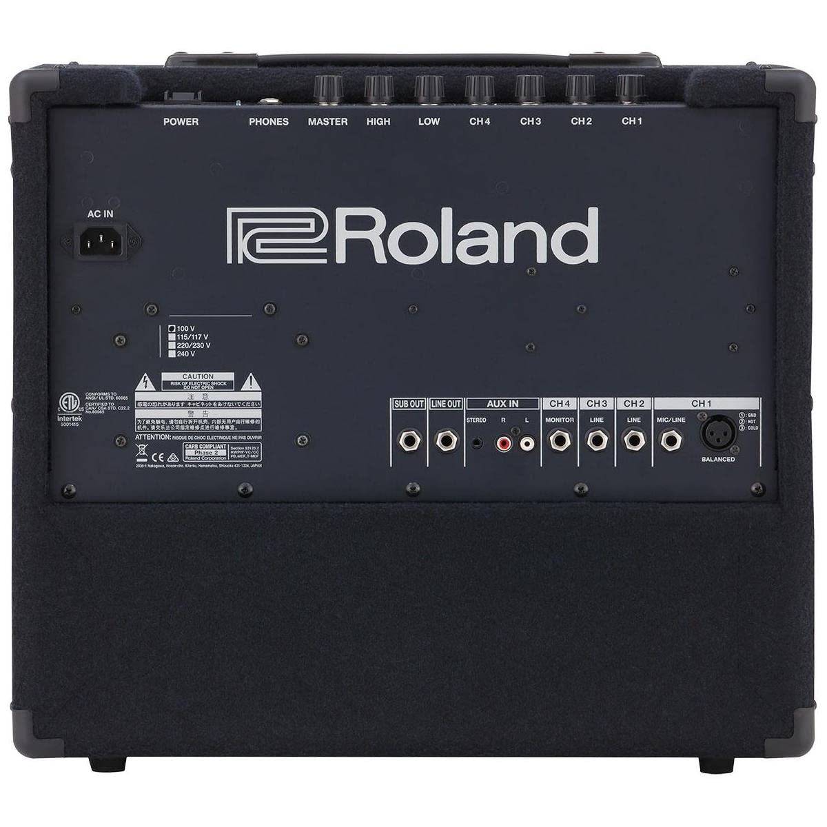 Roland KC-200 4 Channel Mixing Keyboard Amplifier, 100-Watt