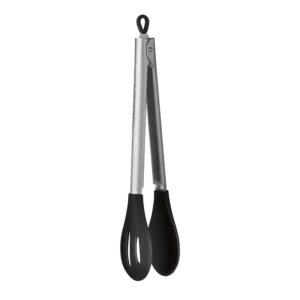 cuisinart ctg-00-rtng scoop & strain tongs, silver