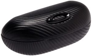 oakley lifestyle ellipse o sunglass case, carbon fiber, one size