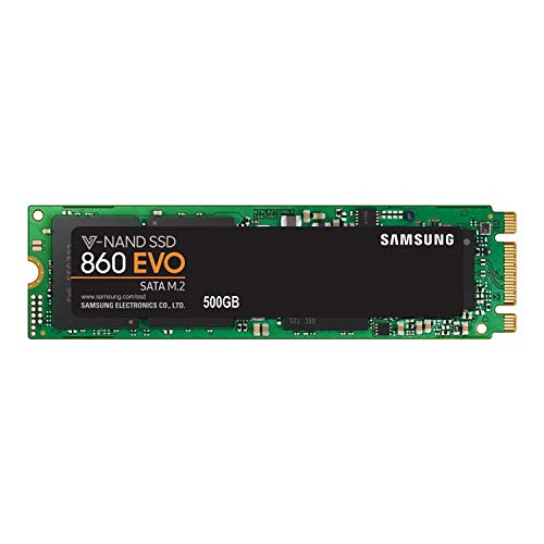 Samsung SSD 860 EVO 500GB M.2 SATA Internal SSD (MZ-N6E500BW)