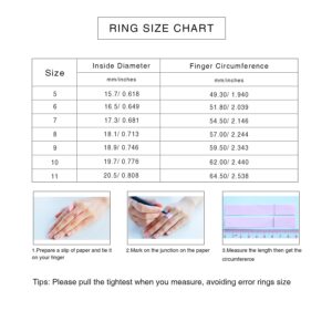 WISTIC X Criss Cross Rings Statement Rings Parallel Bar for Men and Women Touch of Luxury Fashion Effortlessly Cocktail Charming Enhancer Finger Jewelry (Gold, 10)