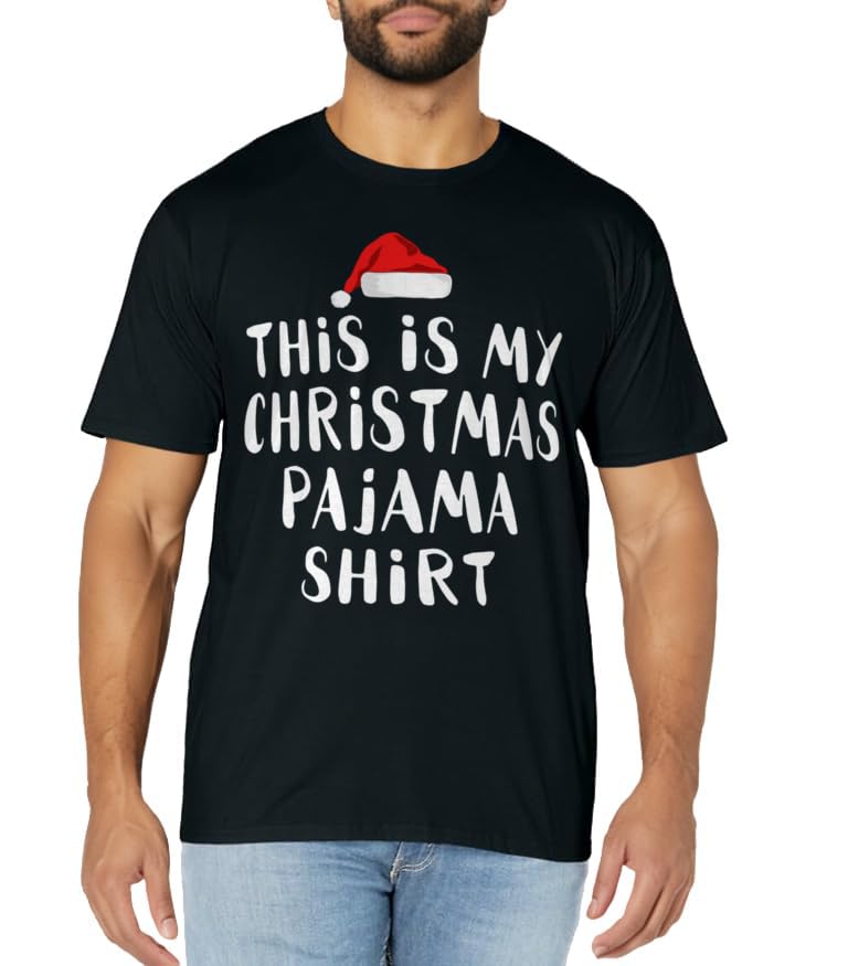 This Is My Christmas Pajama Shirt Funny T Shirts