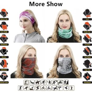 VANCROWN Headband Head Wrap Headwear Sport Sweatband 280 Patterns 12 in 1 Magic Scarf 12PCS 9PCS & 6PCS (12PCS.Arabesque.1)