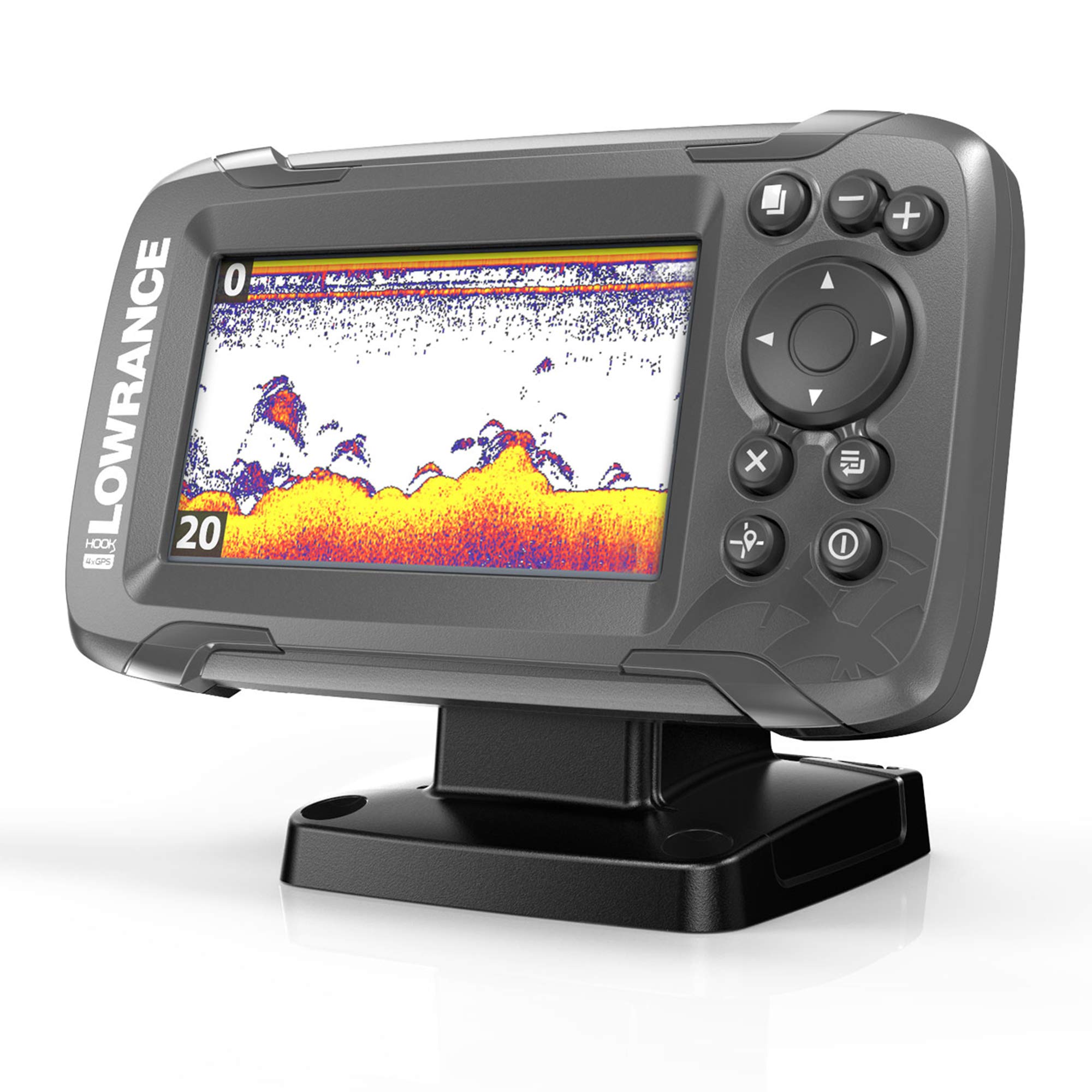 Lowrance HOOK2 4X with Bullet Skimmer CHIRP Transducer and GPS