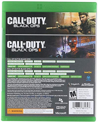 Activision Call of Duty: Black Ops 1 & 2 Combo Pack (Xbox 360)