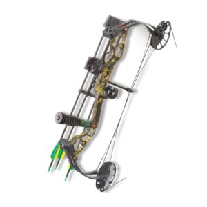 pse archery, mini burner compound bow, mossy oak country camo, right hand, 40#