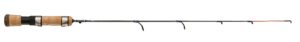 13 fishing - the snitch ice rod - 25" quick action tip w/hookset backbone - sn2- black , 25"