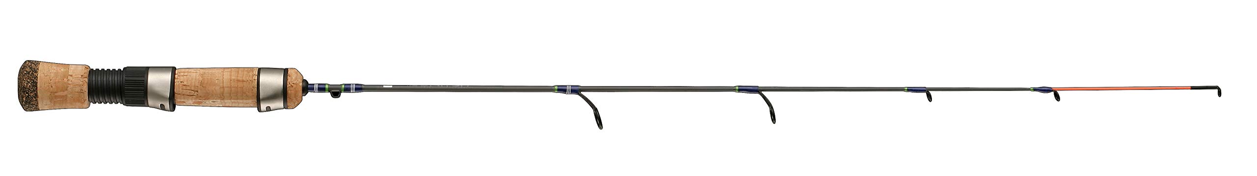 13 FISHING - The Snitch Ice Rod - 25" Quick Action Tip w/Hookset Backbone - SN2- Black , 25"