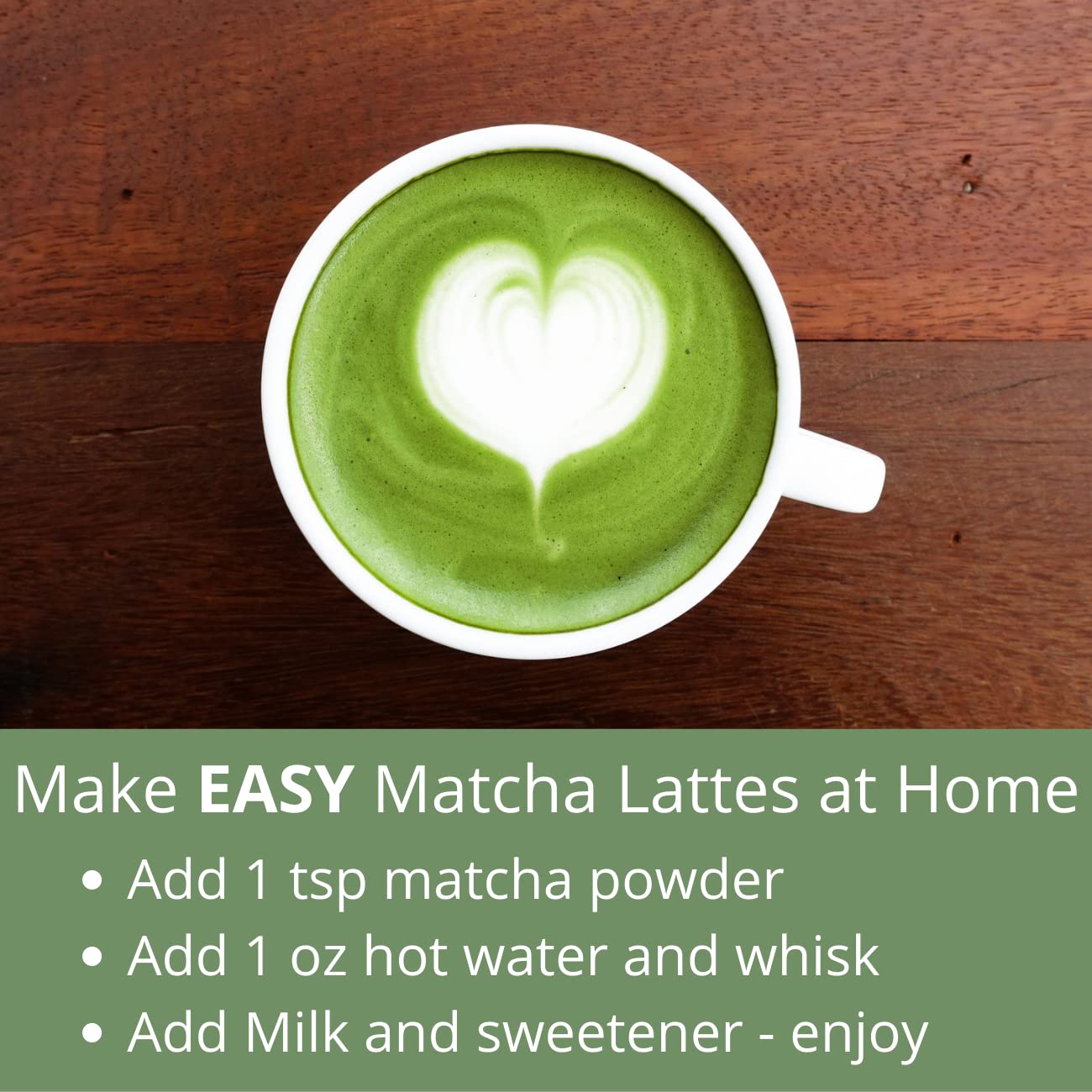 Matcha Green Tea Powder - Organic Culinary Grade Matcha, Second Harvest for Lattes & Drinks, Pure, Authentic Japanese - 125 Servings 250g Bulk Size [8.8oz] - Antioxidants, Energy & Health