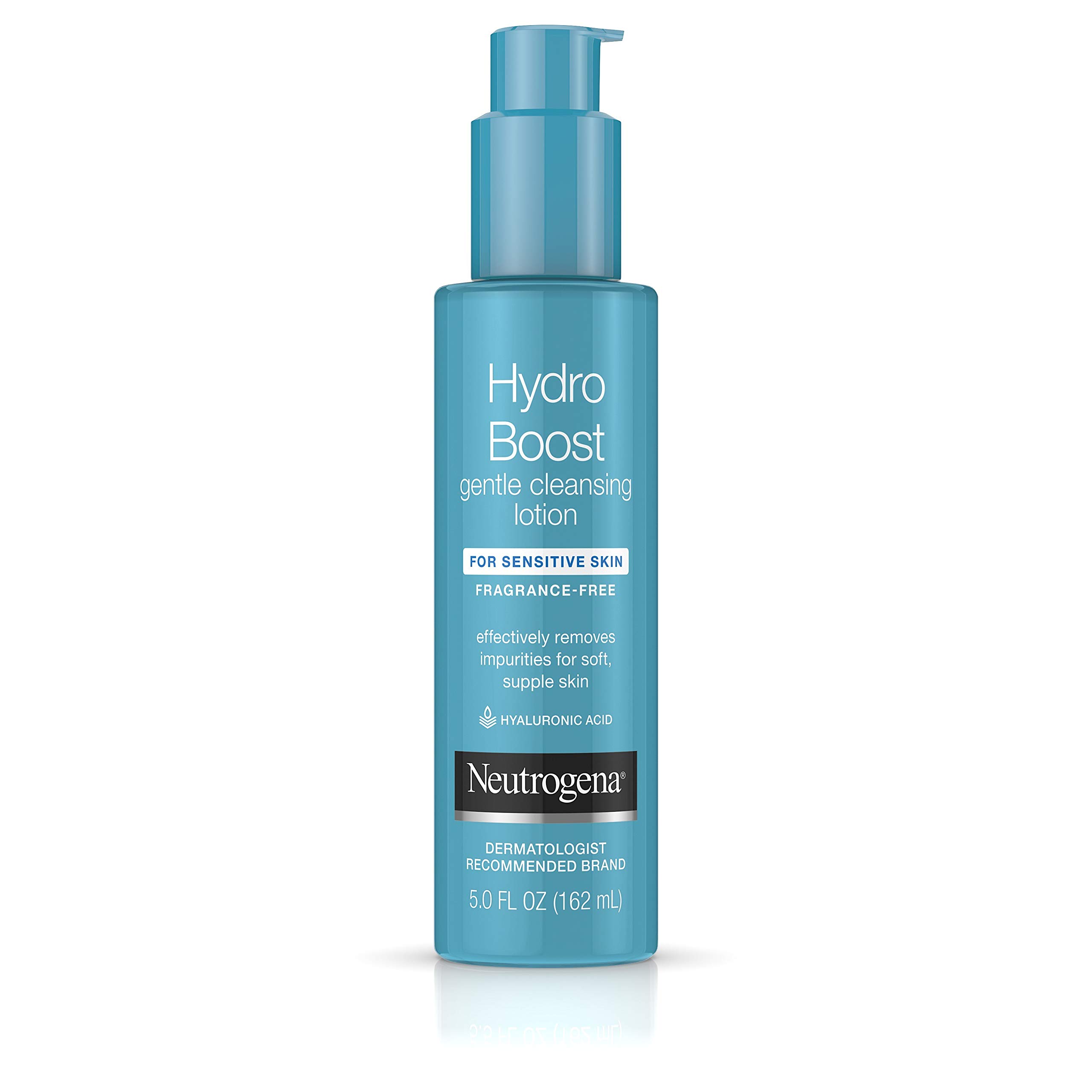 Neutrogena Hydro Boost Gentle Cleansing Lotion 5 Ounce Fragrance-Free (147ml)