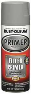 rust-oleum 249279 filler primer, gray, 11-oz. - quantity 6