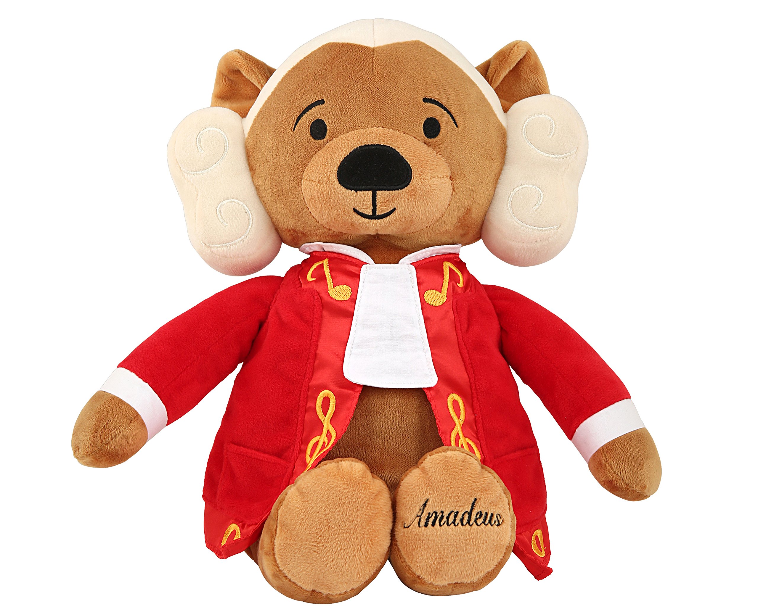 Vosego Amadeus Mozart Virtuoso Bear, 40 mins Classical Music for Babies, Educational Toy for Infants Kids Adults