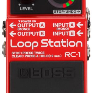 Boss RC-1 Loop Station Bundle w/Boss PSA-120S2 Power Supply