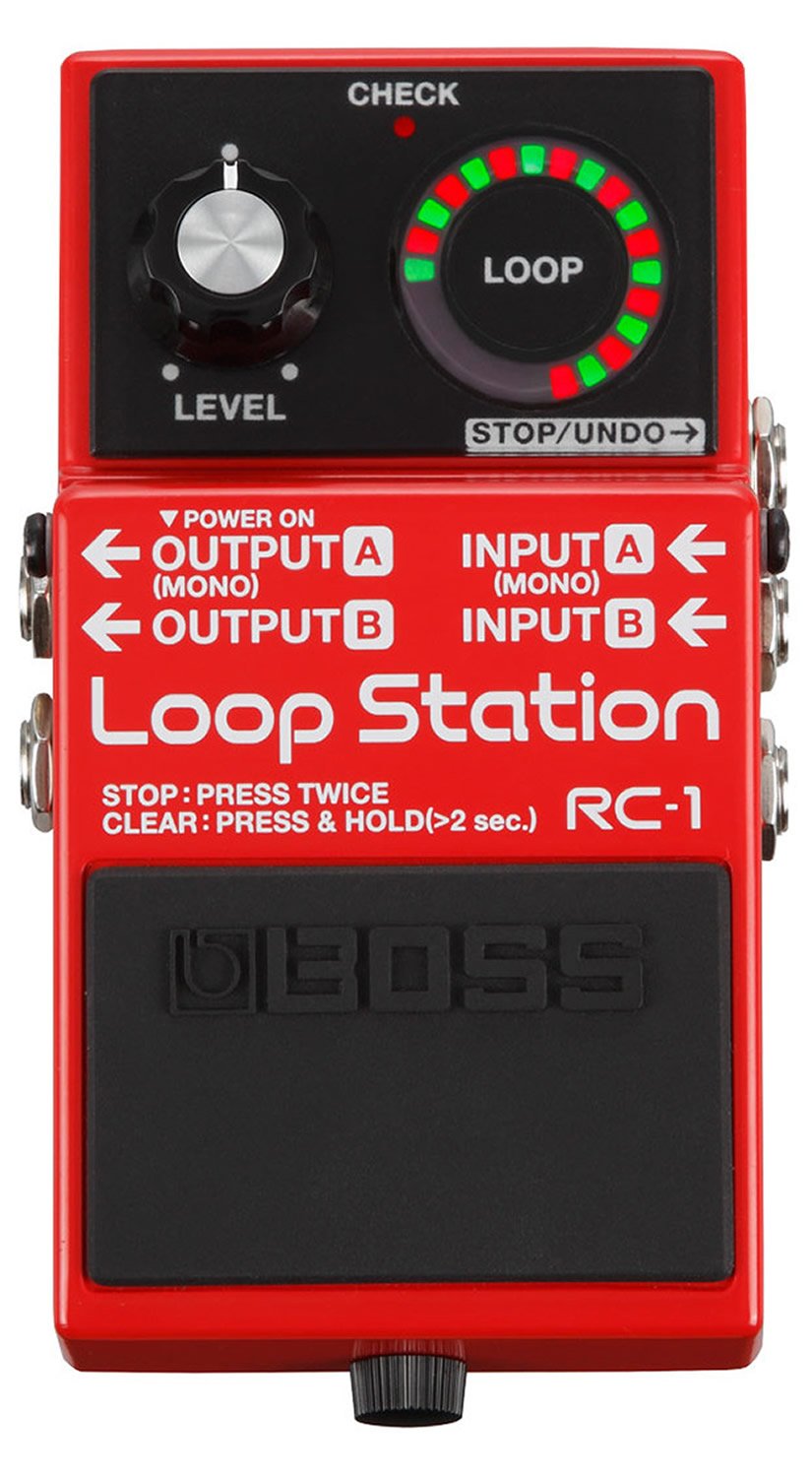 Boss RC-1 Loop Station Bundle w/Boss PSA-120S2 Power Supply