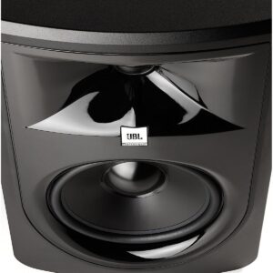 JBL Professional 306P MkII 6-Inch 2-Way Powered, Active Monitor Speaker for Near Field Music Production, Studio Monitor, Desktop Computer, Hi-Fi Audio. Sold individually, Black