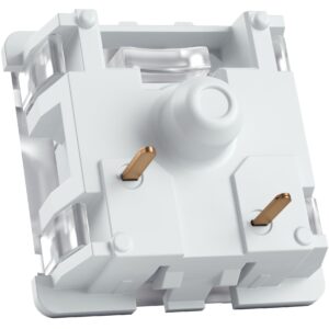 Glorious Kailh Box White Mechanical Keyboard Switches: Clicky 120-Pack for Enhanced Gaming Experience - Perfect for High-Speed Typing