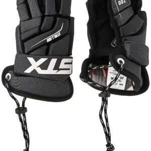 STX Lacrosse Stallion 200 Gloves , Black, XX-Small