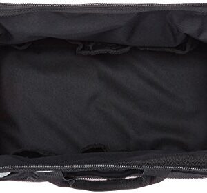 Amazon Basics Durable Wear-Resistant Base, Tool Large Standard Bag with Strap, 16 Inch, Black & Grey