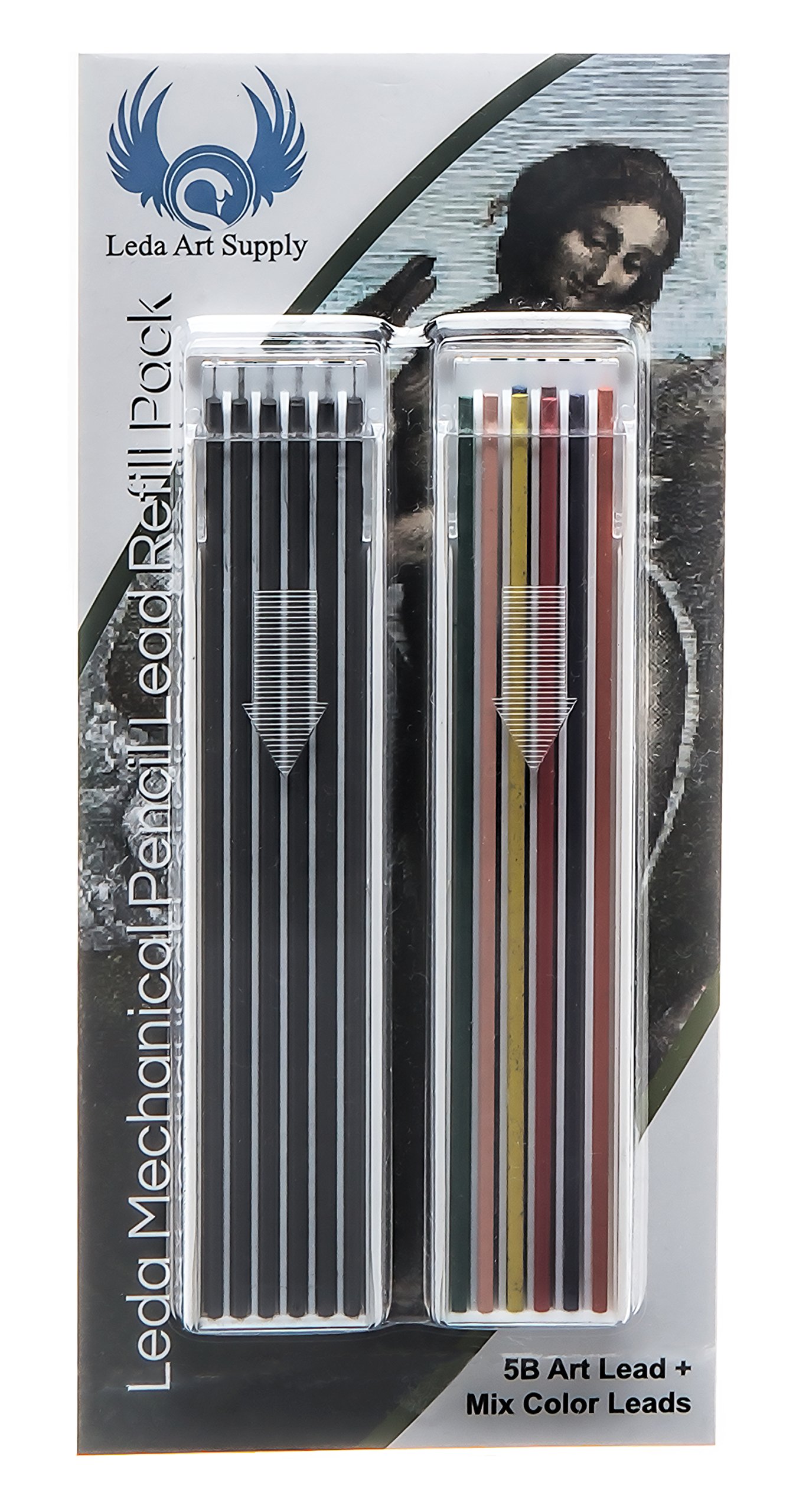 Leda Mechanical Pencil (Black Multicolor)