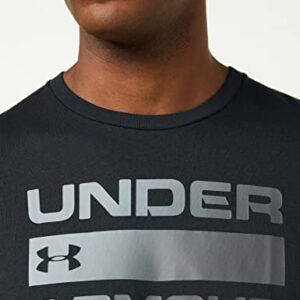 Under Armour Men's UA Team Issue Wordmark Short Sleeve LG Black