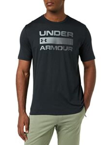 under armour men's ua team issue wordmark short sleeve xxl black