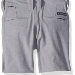 Billabong Boys' Big Classic Hybrid Walkshort, Grey, 26