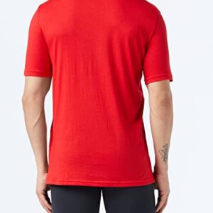 Under Armour Men's UA Big Logo Short Sleeve T-Shirt LG Red