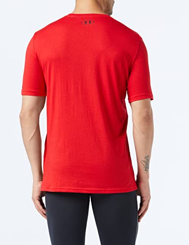 Under Armour Men's UA Big Logo Short Sleeve T-Shirt LG Red