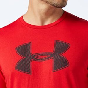 Under Armour Men's UA Big Logo Short Sleeve T-Shirt LG Red