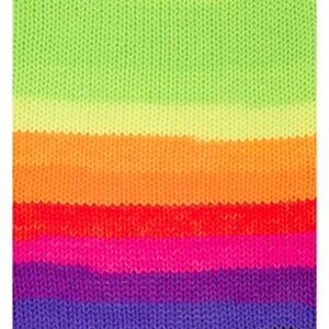 Red Heart Super Saver Yarn-Bright Stripe