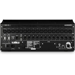 Allen & Heath SQ-5 Digital Mixer, 48 Input Channels, 7" Capacitive Touchscreen, Automatic Mic Mixing, 32×32 USB Audio Interface, Black