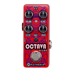 Pigtronix Electric Guitar Single Effect, Red (OCT)