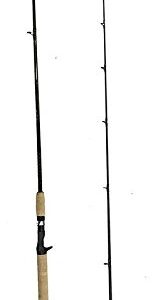 KUFA Sports IM8 Graphite 2-Pieces Salmon Steelhead Chinook Chum COHO Pink Sockeye humpy Bait Casting Fishing Rods (8'6" to 10'6") (10'6" Medium Heavy)