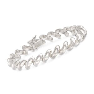 Ross-Simons Italian Sterling Silver San Marco Bracelet. 8 inches