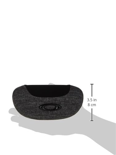 Oakley Lifestyle Ellipse O Sunglass Case, Black/Grey, One Size