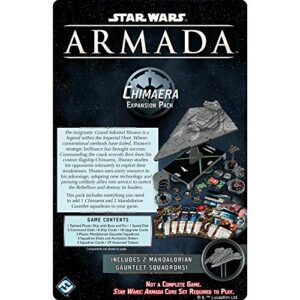 Star Wars Armada The Chimaera EXPANSION PACK | Miniatures Battle Game | Strategy Game for Adults and Teens | Ages 14+ | 2 Players | Avg. Playtime 2 Hours | Made by Fantasy Flight Games