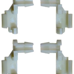 PT Auto Warehouse BCF8898P2 - Door Handle Rod End Retainer Clip - Replace OE #: 88981030, and OE #: 88981031, Set of 4 Retainer Clips