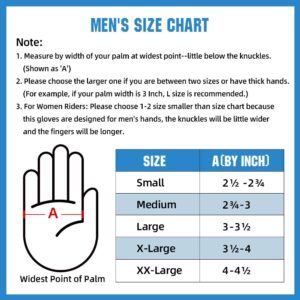 Full Finger Goat Skin Leather Touch Screen Motorcycle Gloves Men S,M,L,XL,XXL (Non-Perforated, L)