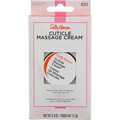 Sally Hansen Cuticle Massage Cream 0.4 Ounce (12ml) (6 Pack)