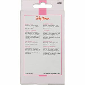 Sally Hansen Cuticle Massage Cream 0.4 Ounce (12ml) (6 Pack)