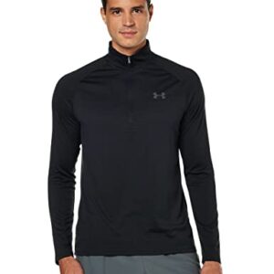 Under Armour Men's UA Tech ½ Zip Long Sleeve SM Black