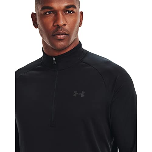 Under Armour Men's UA Tech ½ Zip Long Sleeve SM Black