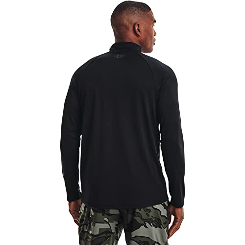 Under Armour Men's UA Tech ½ Zip Long Sleeve SM Black