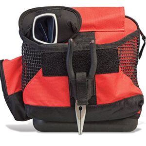 Falcon Rods V6 Loaded Tackle Bag, Red (FT0-V6L)