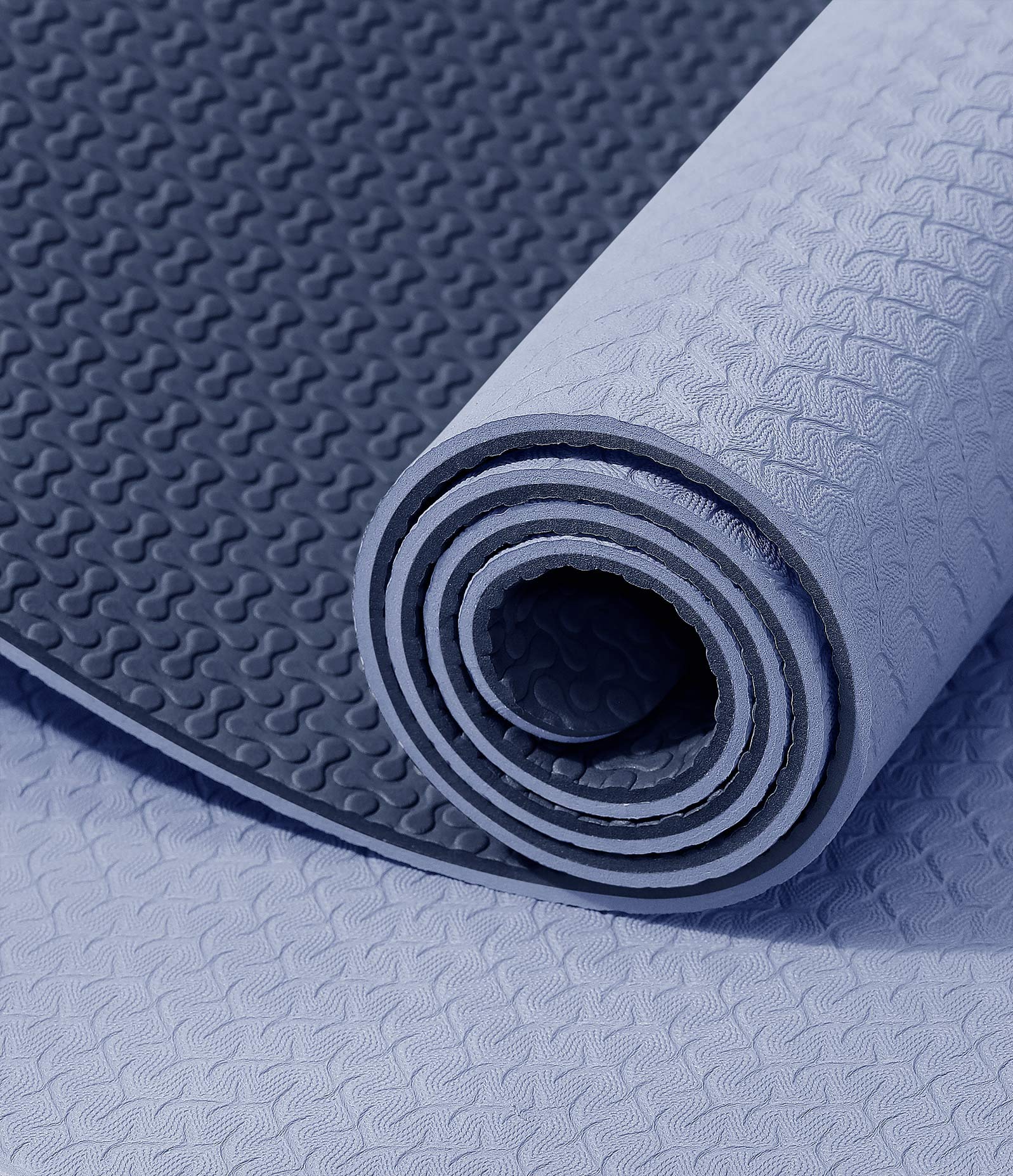 IUGA Yoga Mat Non Slip Anti-tear Yoga Mats Eco Friendly Hot Yoga Mat Thick Workout & Exercise Mat for Yoga, Pilates and Fitness (72"x 24"x 6mm)