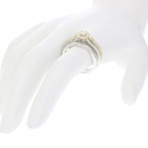 Vir Jewels 1 cttw Diamond Wedding Engagement Ring Set 14K Yellow Gold Bridal Size 7