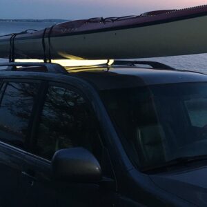 Seattle Sports Sherpak Reflector Roof Rack Pad - Reflective Rack Padding for Kayaks, SUPs, Surfboards, and Boats