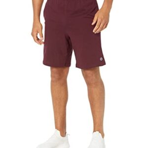 Champion Men's Shorts, Classic Cotton Jersey Athletic Shorts, 9", Long Gym Shorts, Men's Workout Shorts