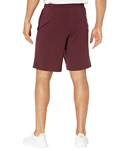 Champion Men's Shorts, Classic Cotton Jersey Athletic Shorts, 9", Long Gym Shorts, Men's Workout Shorts