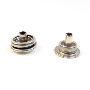 Snap Fastener Extended Length Cap has a 1/4" Post/Eyelet has a 3/8" Post - Select The Quantity That You Need (10 Piece Set)